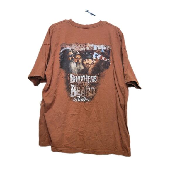 Duck Dynasty T Shirt Brothers Of The Beard Double-sided Print Mens 2XL - Picture 1 of 10